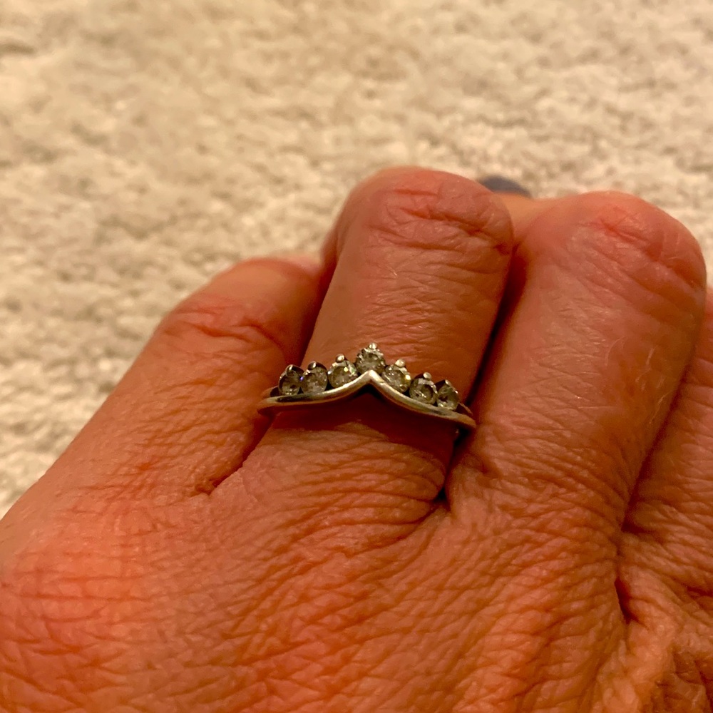 Sterling Silver & CZ ring